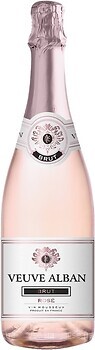 Фото Veuve Alban Rose Brut розовое брют 0.75 л
