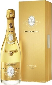 Фото Louis Roederer Cristal Vintage 2016 белое брют 0.75 л в упаковке