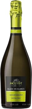 Фото Moinet Blanc de Blancs белое экстра-сухое 6x0.75 л
