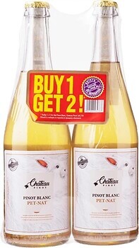 Фото Chateau Pinot Pet-Nat Pinot Blanc белое экстра-брют 2x0.75 л