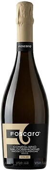Фото FOSCARO Conegliano Valdobbiadene Prosecco DOCG Extra Dry экстра-сухое 0.75 л