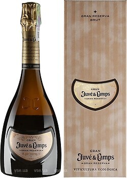 Фото Juve y Camps Gran Reserva 2018 белое брют 0.75 л в упаковке