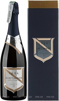 Фото Nyetimber 1086 Brut 2013 белое сухое 0.75 л в упаковке
