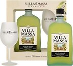 Фото Villa Massa Crema di Limoncello 17% 0.7 л в упаковке + бокал