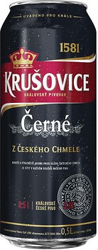 Фото Krusovice Cerne 3.8% ж/б 0.5 л