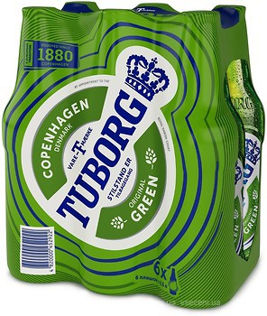 Фото Tuborg Green 4.6% 6x0.5 л