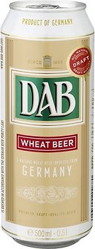 Фото DAB Wheat Beer 5% ж/б 0.5 л