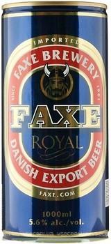 Фото Faxe Royal Export 5.6% ж/б 1 л