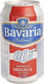 Фото Bavaria Original 0.0% ж/б 0.33 л