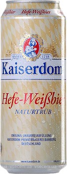 Фото Kaiserdom Hefe-Weissbier 4.7% ж/б 0.5 л