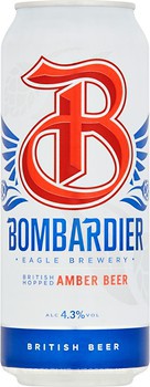 Фото Bombardier Amber Beer 4.3% ж/б 0.5 л