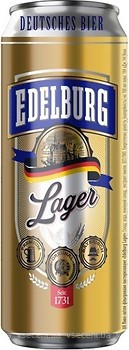 Фото Edelburg Lager 5.2% ж/б 0.5 л