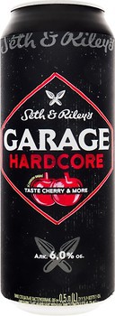 Фото Seth & Riley's Garage Hardcore Taste Cherry & More 6% ж/б 0.5 л