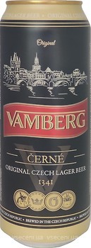 Фото Vamberg Dark Lager 4.4% ж/б 0.5 л