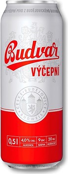 Фото Budweiser Budvar Vycepni 4% ж/б 0.5 л