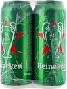 Фото Heineken Светлое 5% ж/б 4x0.5 л