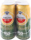 Фото Amstel Светлое 5% ж/б 4x0.5 л