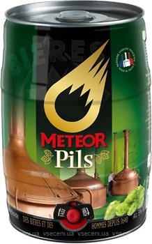 Фото Brasserie Meteor Pils 5% 5 л