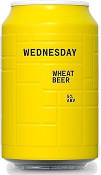 Фото And Union Wednesday Wheat Beer 5% ж/б 0.33 л