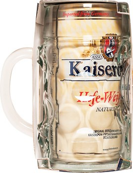 Фото Kaiserdom Hefe-Weissbier 4.7% ж/б + кружка 1 л