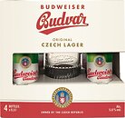 Фото Budweiser Budvar B:Original 5% + бокал 4x0.5 л