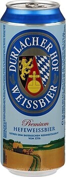 Фото Durlacher Premium Hefeweissbier 5.3% ж/б 0.5 л