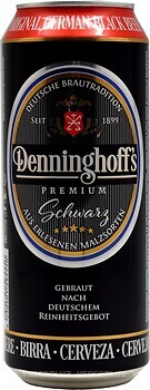 Фото Denninghoff's Schwarz 4.9% ж/б 0.5 л