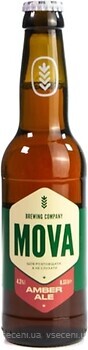 Фото Mova Amber Ale 4.3% 0.33 л