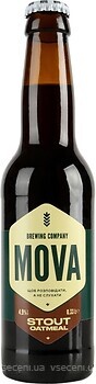 Фото Mova Stout Oatmeal 4.9% 0.33 л