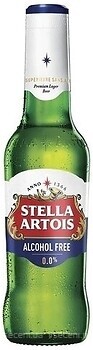 Фото Stella Artois Безалкогольне 0.0% 0.33 л