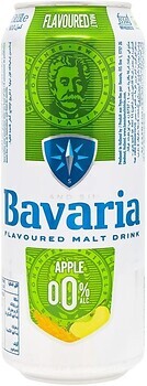 Фото Bavaria Apple Malt 0.0% ж/б 0.5 л