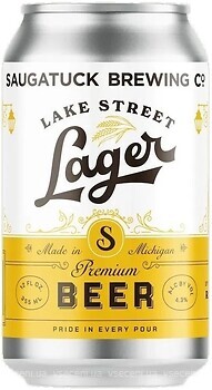 Фото Saugatuck Lake Street Lager 4.3% ж/б 0.355 л