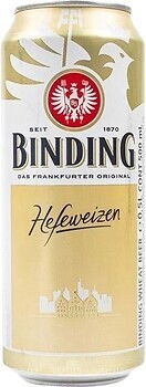 Фото Binding Hefeweizen 4.8% ж/б 0.5 л