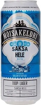 Фото Moisakeldri Saksa Hele 5.2% ж/б 0.5 л