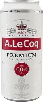 Фото A. Le Coq Premium 0% ж/б 0.5 л