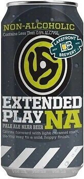 Фото Lakefront Brewery Extended Play NA 0.5% ж/б 0.355 л