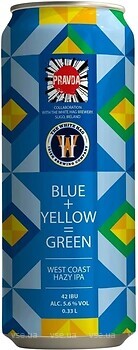 Фото Правда Blue + Yellow = Green 5.6% ж/б 0.33 л