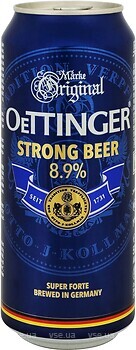 Фото Oettinger Strong Beer 8.9% ж/б 0.5 л