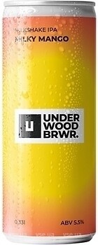 Фото Underwood Brewery Milky Mango 5.5% ж/б 0.33 л