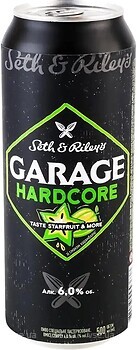 Фото Seth & Riley's Garage Hardcore Taste Starfruit & More 6% ж/б 0.5 л