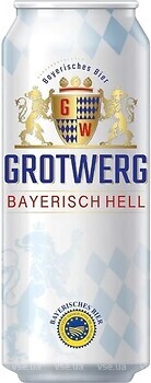 Фото Grotwerg Bayerisch Hell 4.7% ж/б 0.5 л