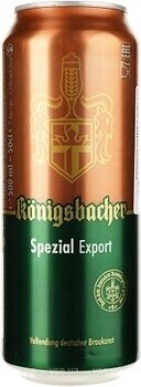 Фото Konigsbacher Spezial Export 5.5% ж/б 0.5 л
