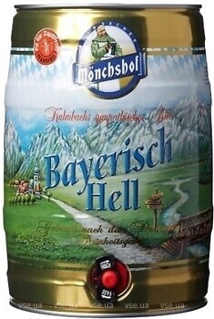 Фото Monchshof Bayerisch Hell 4.9% 5 л