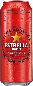 Фото Estrella Damm Barcelona 4.6% ж/б 6x0.5 л