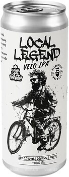 Фото Beermaster Brew Local Legend VeIo Ipa 3.3% ж/б 0.33 л