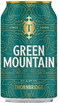 Фото Thornbridge Green Mountain 4.3% ж/б 0.33 л