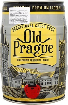 Фото Old Prague Bohemian Premium Lager 4.8% 5 л