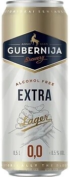 Фото Gubernija Extra Lager 0.5% ж/б 0.568 л