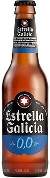 Фото Estrella Galicia Светлое 0% 0.33 л