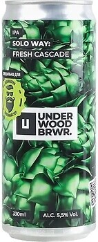 Фото Underwood Brewery Fresh Cascade 5.5% ж/б 0.33 л